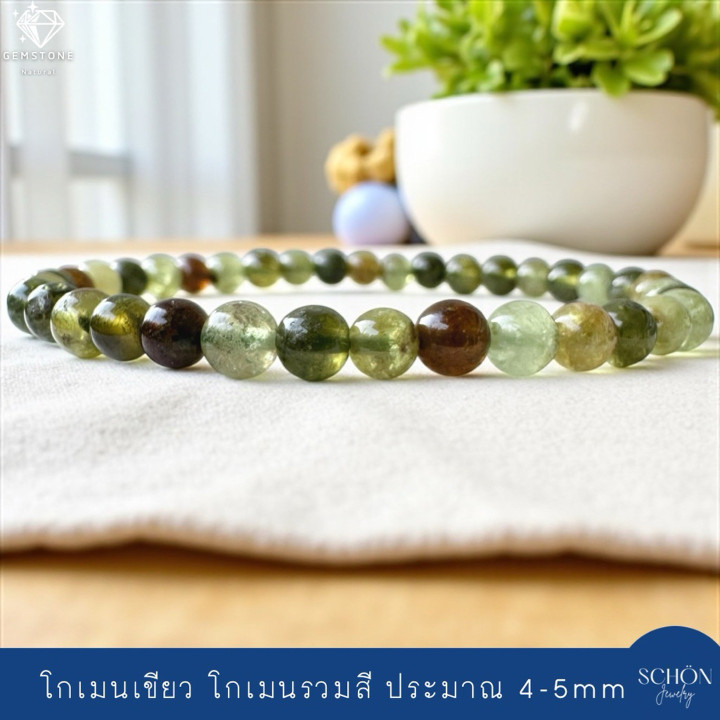 그린 가넷(차보라이트): 행운과 번영을 가져다주는 6mm 천연석