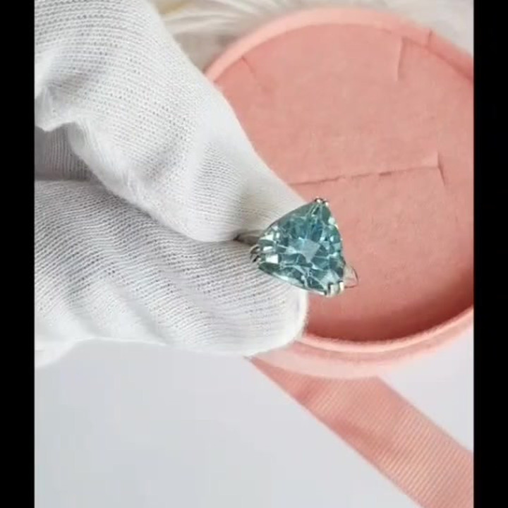 本物のトパーズリング｜925シルバー、幸運の宝石ギフト
