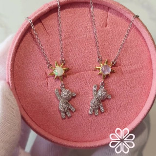 本物のオパールネックレス｜原石とスターリングシルバー