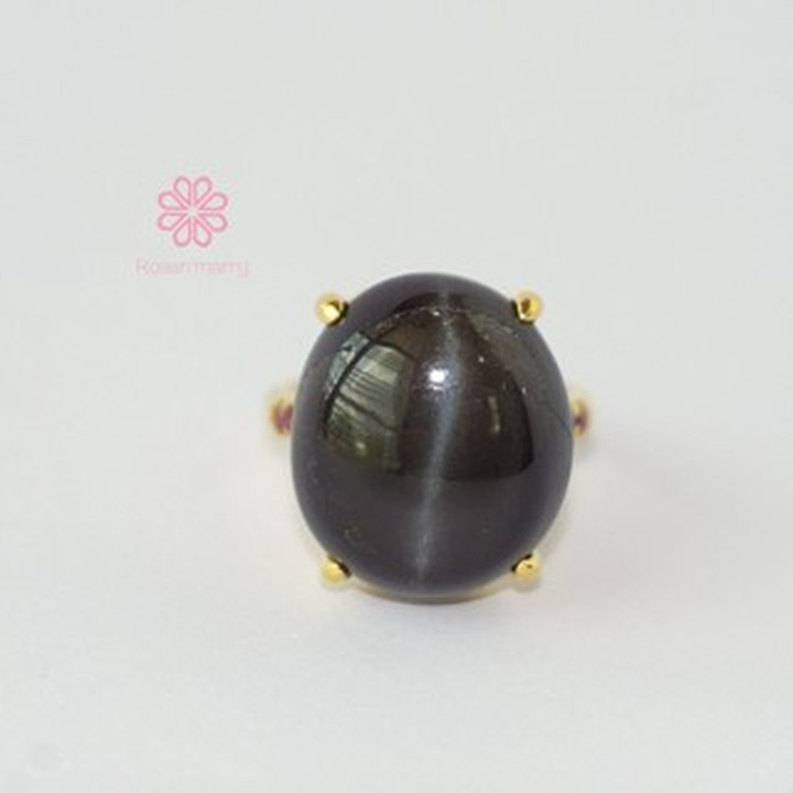 キャッツアイリング｜本物の25金、925シルバー、金メッキ