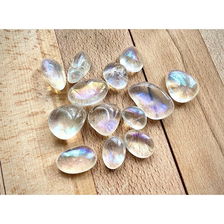 エンジェルオーラ水晶 - ポジティブなエネルギーと癒し