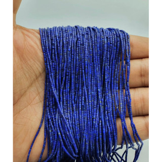 주얼리 제작용 고품질 라피스 라줄리 비즈 (15.5cm 튜브)
