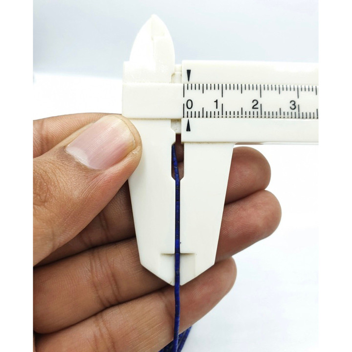 주얼리 제작용 고품질 라피스 라줄리 비즈 (15.5cm 튜브)