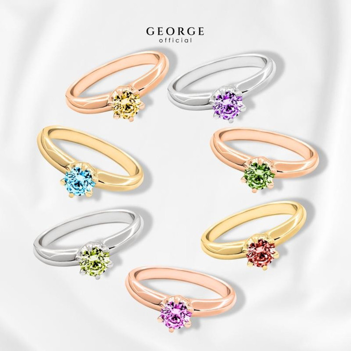 誕生石リング｜ジョージジュエリーの宝石コレクション