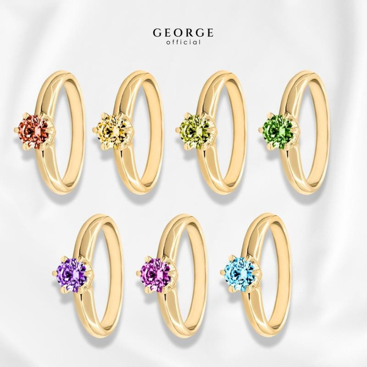 誕生石リング｜ジョージジュエリーの宝石コレクション