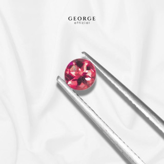本物のルビーとサファイアのイヤリング - George JewelryのGGRBR