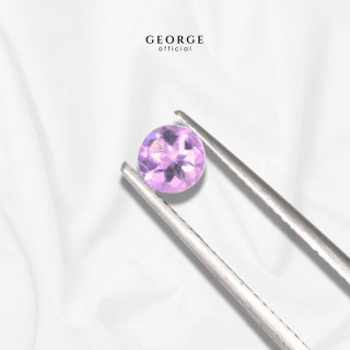 本物のパープルサファイア：ラウンドブリリアントカット、1～5.5mm | George JewelryのGGPSR