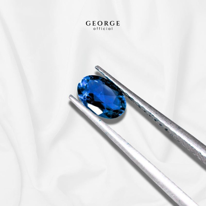 블루 사파이어 타원형 원석 | GGBSO by George Jewelry