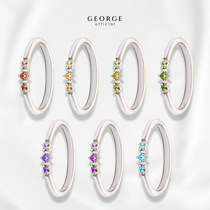 탄생석 반지 | 조지(GEORGE)의 보석 주얼리
