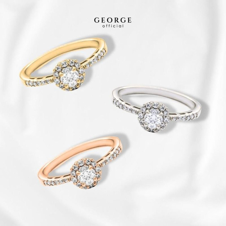 탄생석 반지 | 보석과 스털링 실버 소재, GEORGE 제품