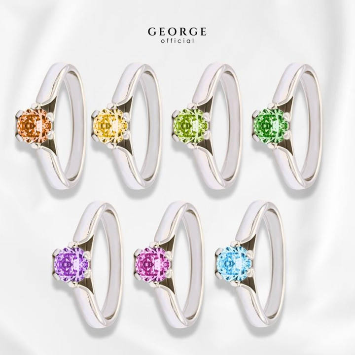 誕生石リング｜GEORGE Jewelryのジェムストーンエレガンス