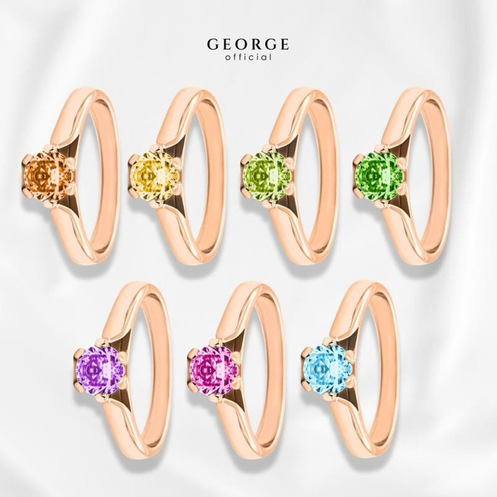 誕生石リング｜GEORGE Jewelryのジェムストーンエレガンス