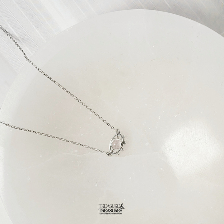 스털링 실버 악마의 눈 목걸이 - 보호와 스타일을 동시에
