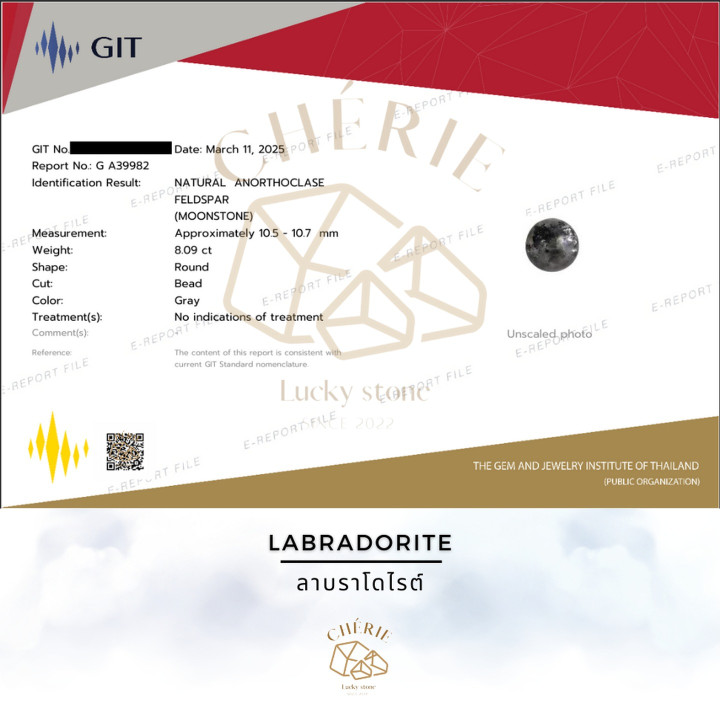 ラブラドライトビーズブレスレット - 調節可能で幸運のお守り